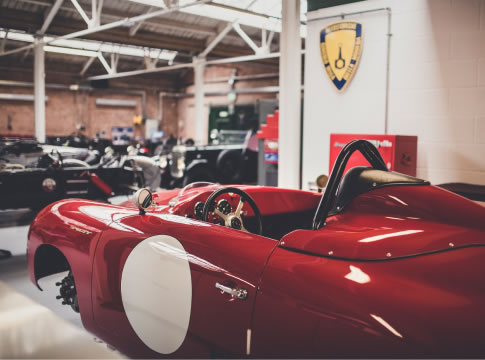 “TODAY, THERE ARE NEW SOLUTIONS FOR ALLEVIATING THE STRESSES OF CLASSIC CAR OWNERSHIP. ONE IS BICESTER HERITAGE IN OXFORDSHIRE, AN HOURS TRAVEL FROM CENTRAL LONDON. YOU CAN LEAVE YOUR CAR SAFE IN THE KNOWLEDGE THAT ITS EVERY REQUIREMENT CAN BE ATTENDED TO, SHOULD NEED ARISE - AND BELIEVE ME, IT WILL.”